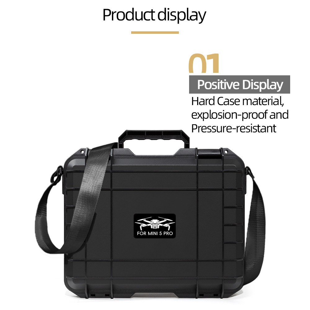 Custodia per DJI Mini 5 Pro Cu - Drone Carrying Case recensione e prezzo