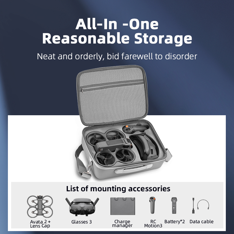 Custodia da Viaggio per DJI Av - Drone Carrying Case recensione e prezzo